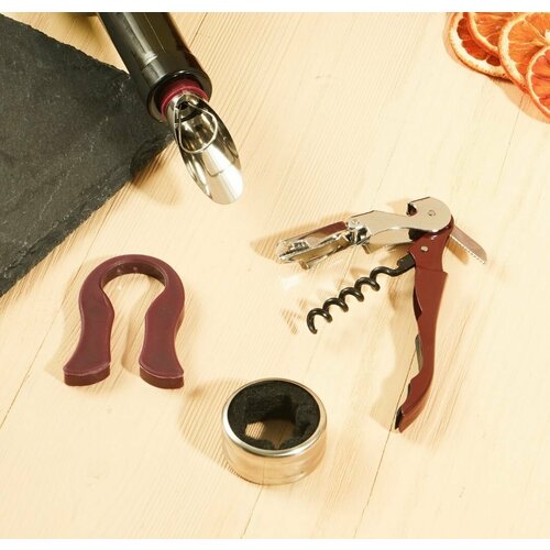 Набор аксессуаров для вина, 4 предмета.