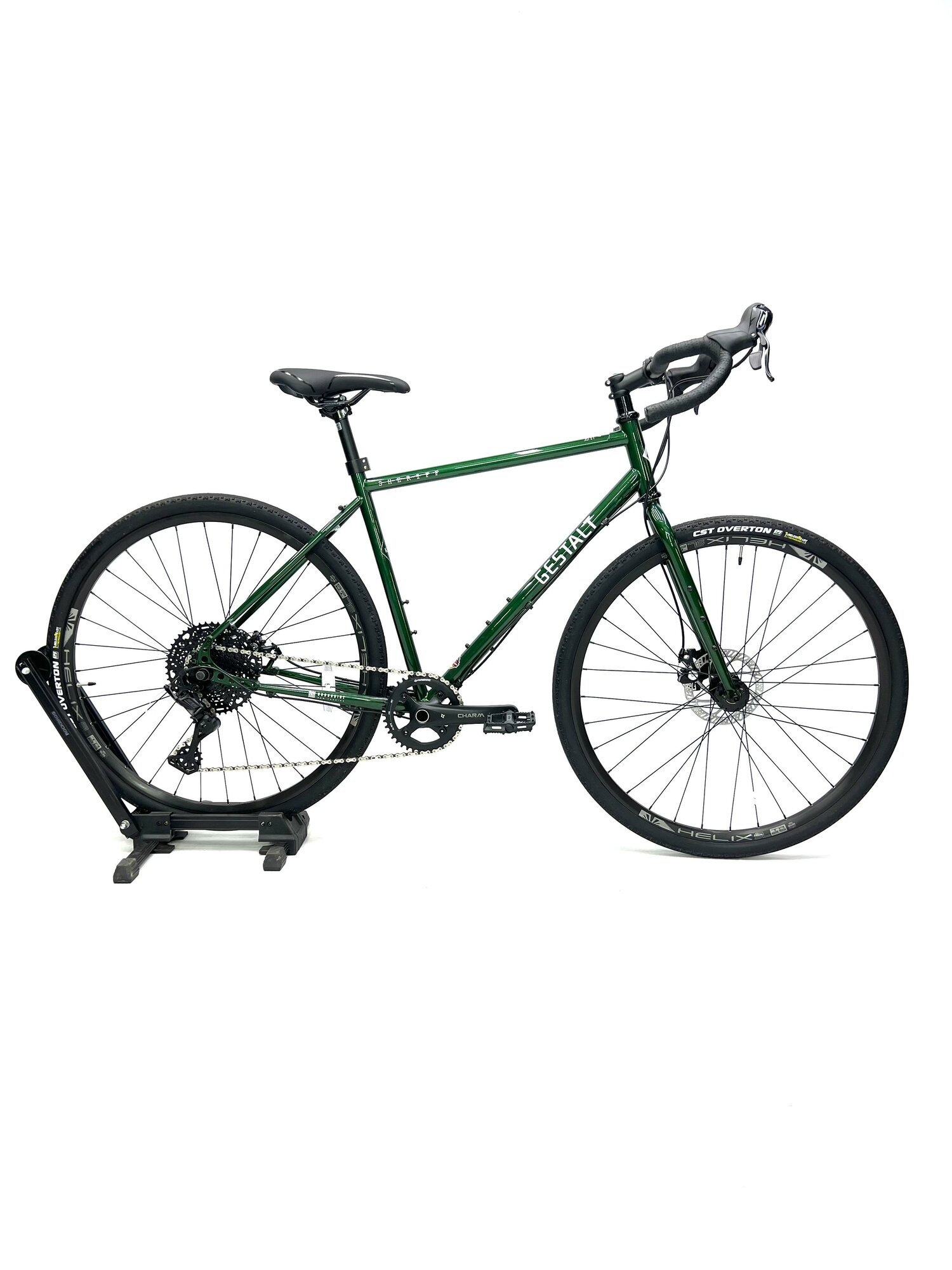 фото Велосипед туристический GESTALT SHERIFF 700C, размер 21.5", цвет "Dark Green"