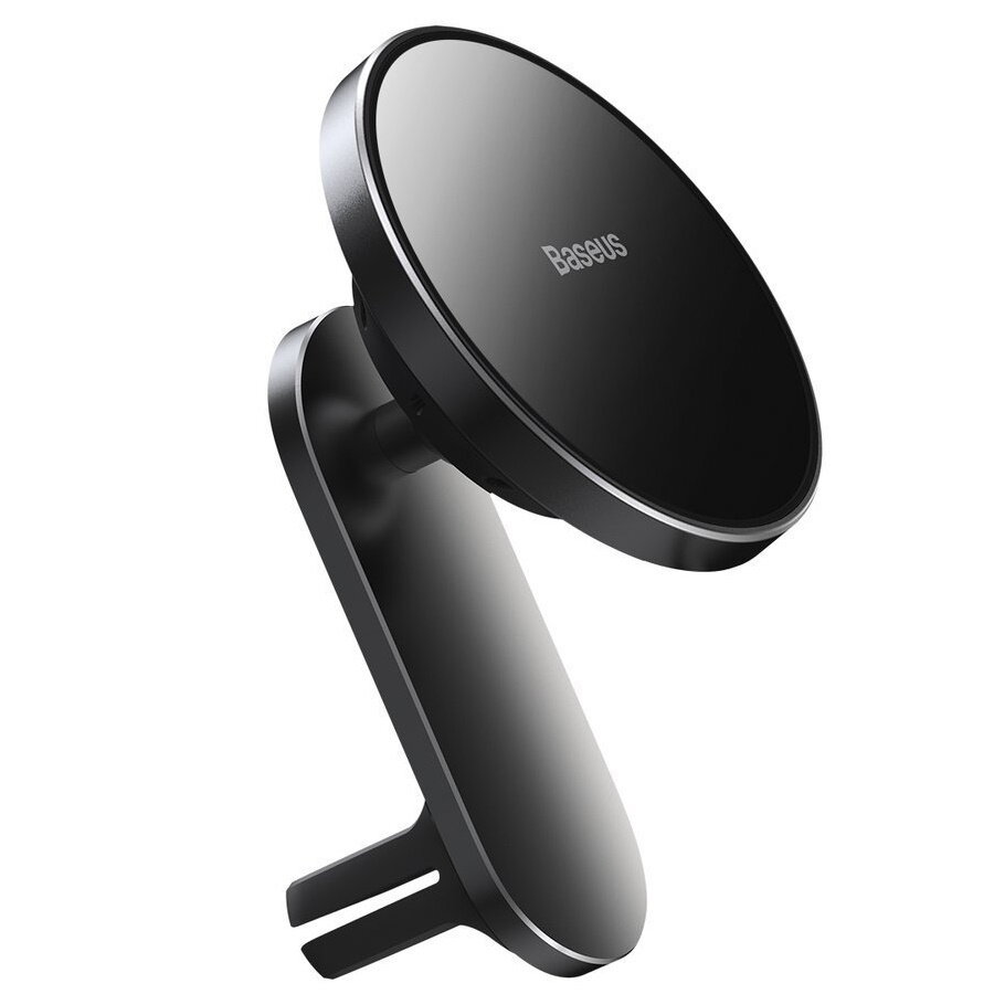 Автомобильный держатель с беспроводной зарядкой Baseus Big Energy Car Mount Wireless Charger Black (WXJN-01)