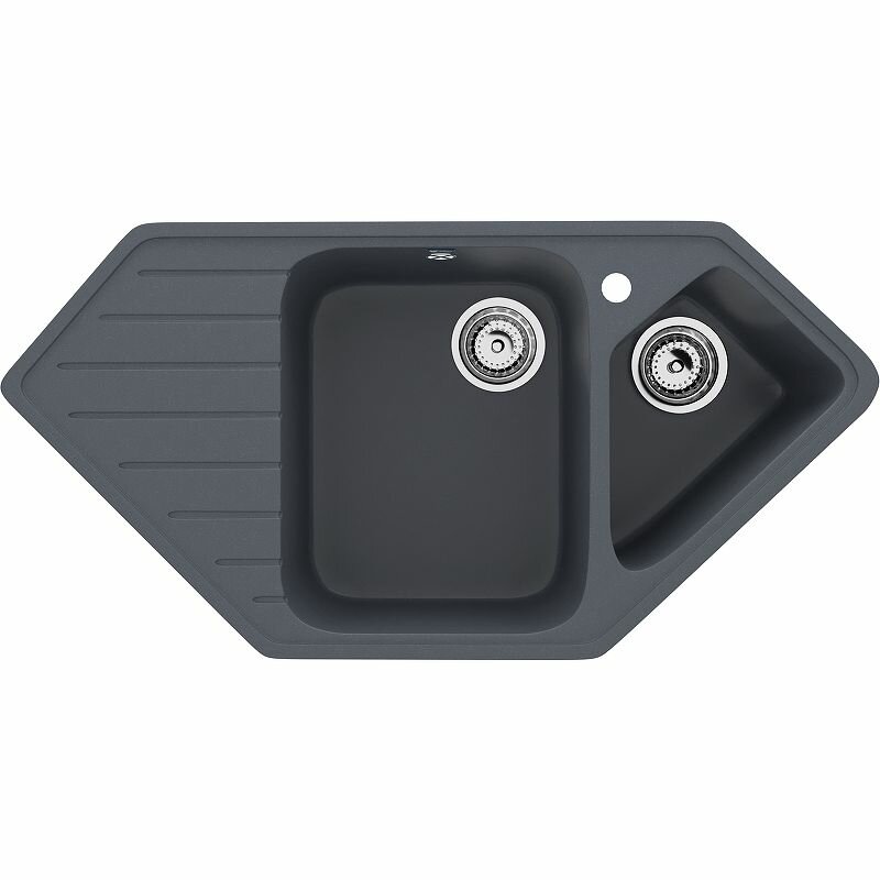 фото Кухонная мойка Ulgran Classic U-409-343 Антрацит