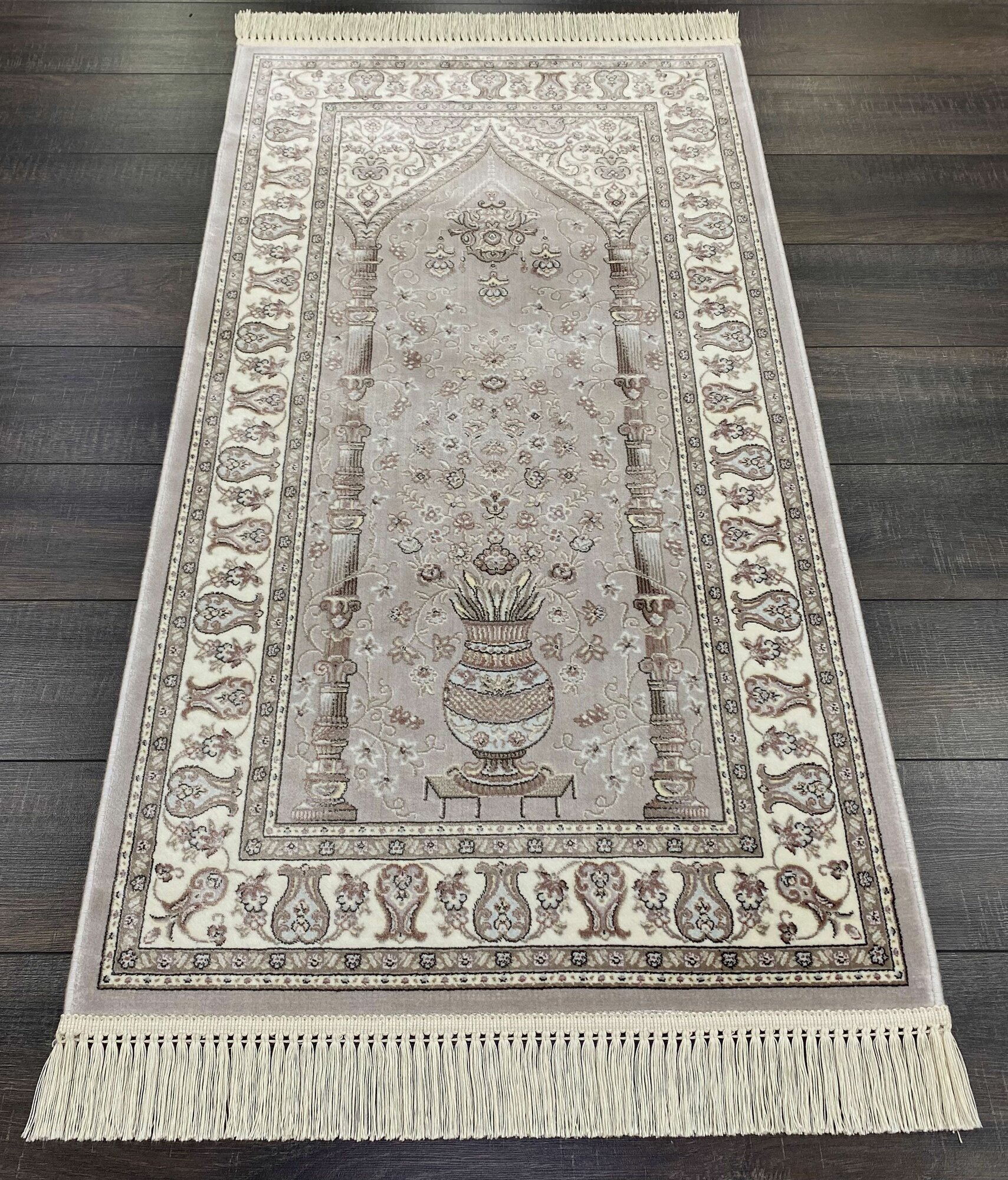 Ковер Roger Vanden Bergh Unique, Бельгия, бамбуковый шелк, 0,6x1,1 м — фото 1