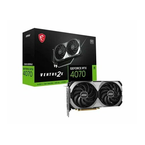 Видеокарта MSI RTX4070 Ventus 2x 12 ГБ 81990₽