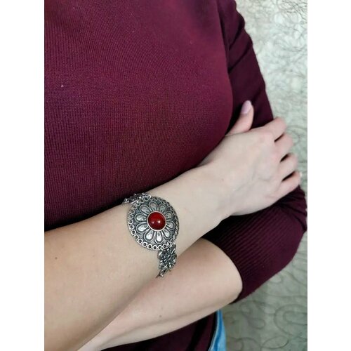 Браслет, 1 шт., серебристый