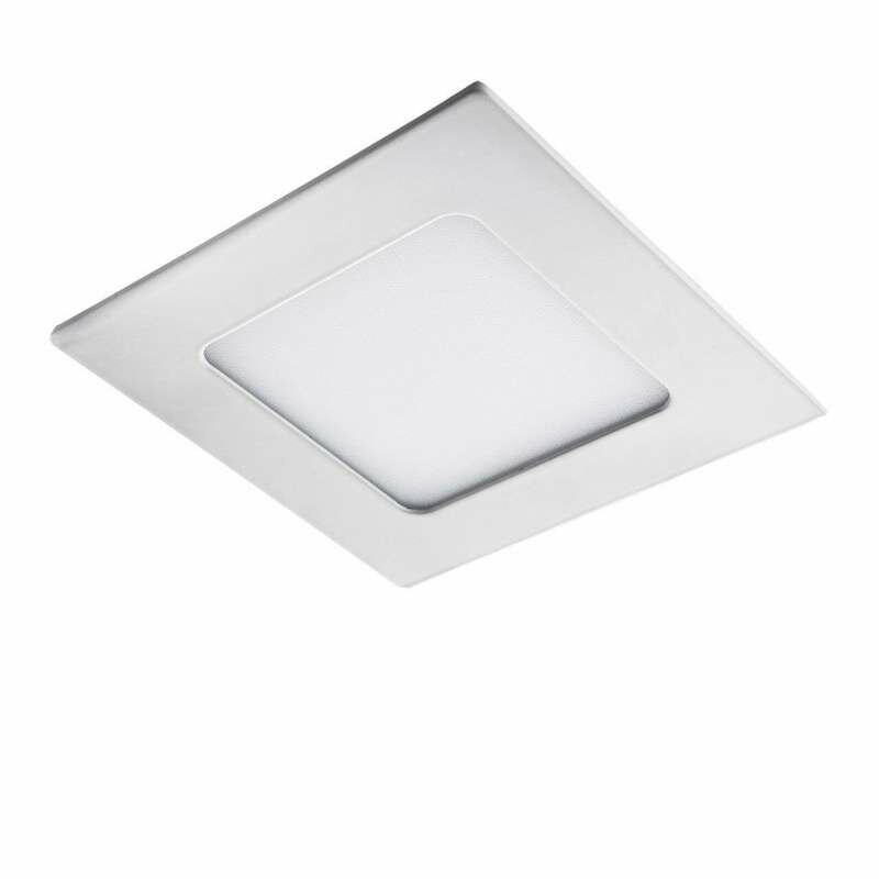 Встраиваемый светильник 6W Белый дневной 224064 ZOCCO QUA LED 220V IP20 квадратный белый