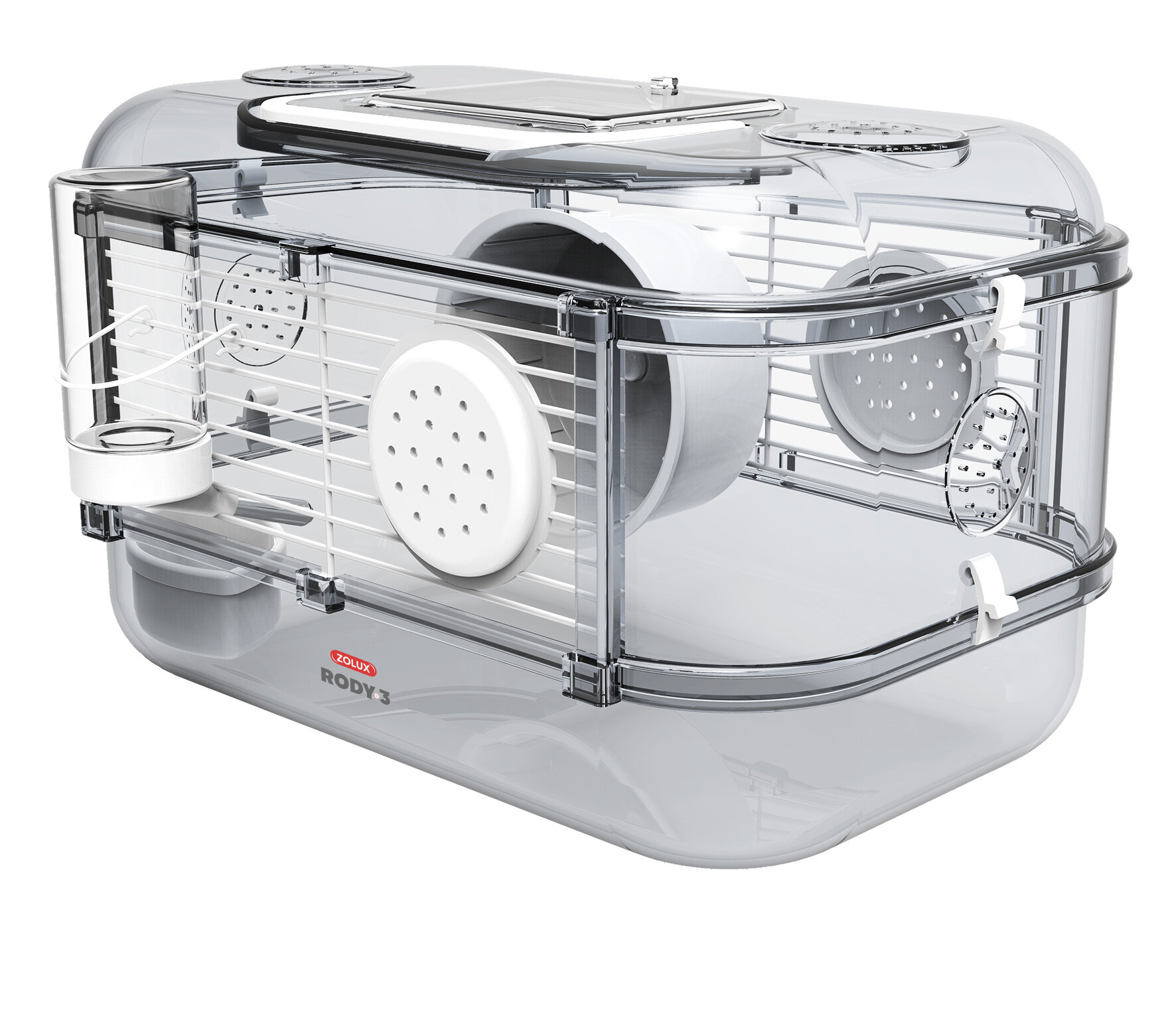 Клетка для грызунов Rody 3 Mini, 330x210x180мм, цвет белый, ZOLUX,