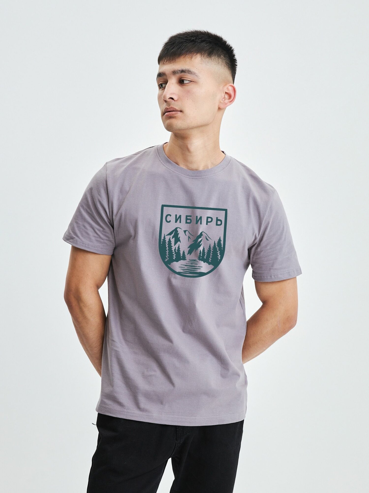 Футболка Taiga, размер XL, серый