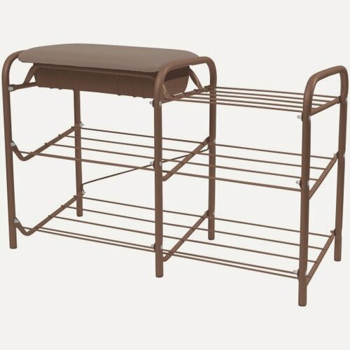 Изображение товара Этажерка Nika ЭТП1-1/К с ящиком, коричневый