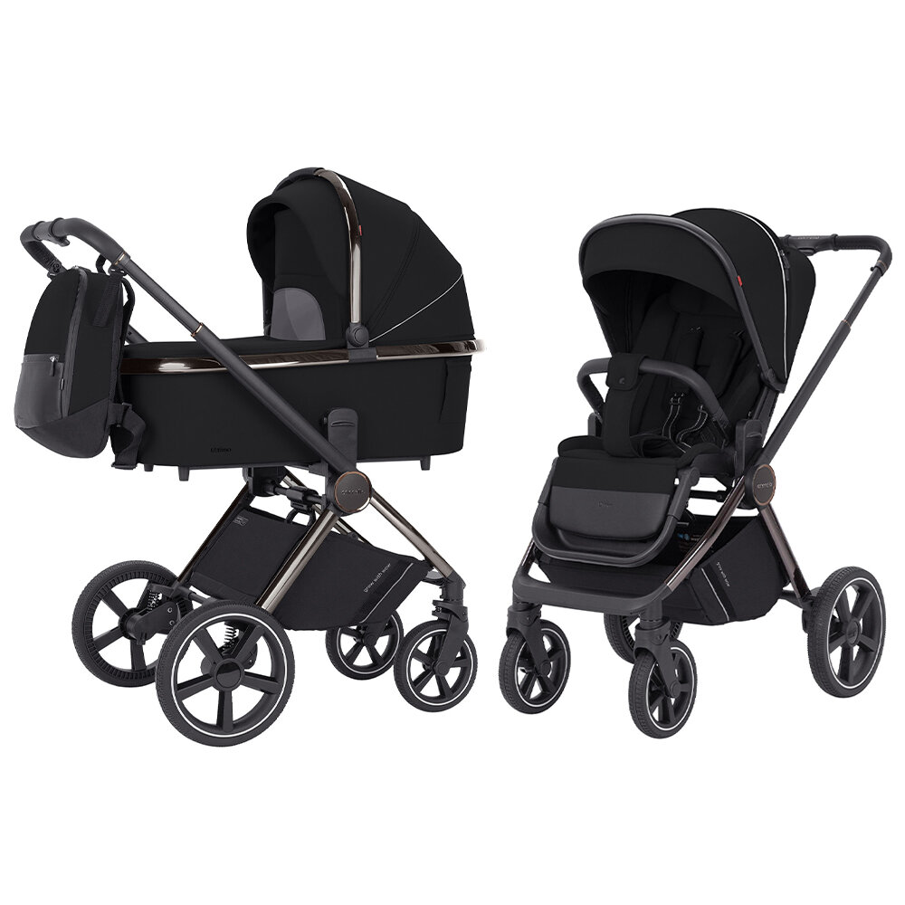 Коляска 2 в 1 Carrello Ultimo CRL-6520 Sable Black
