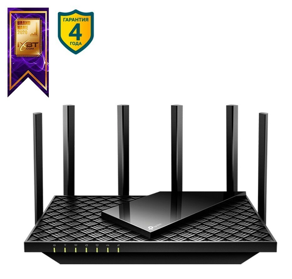 Wi-Fi роутер TP-Link Archer AX73, черный