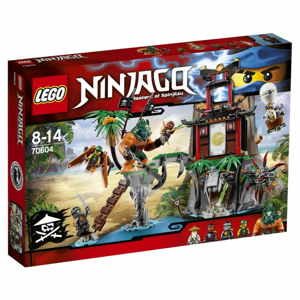 Конструктор LEGO Ninjago 70604 Остров тигриных вдов