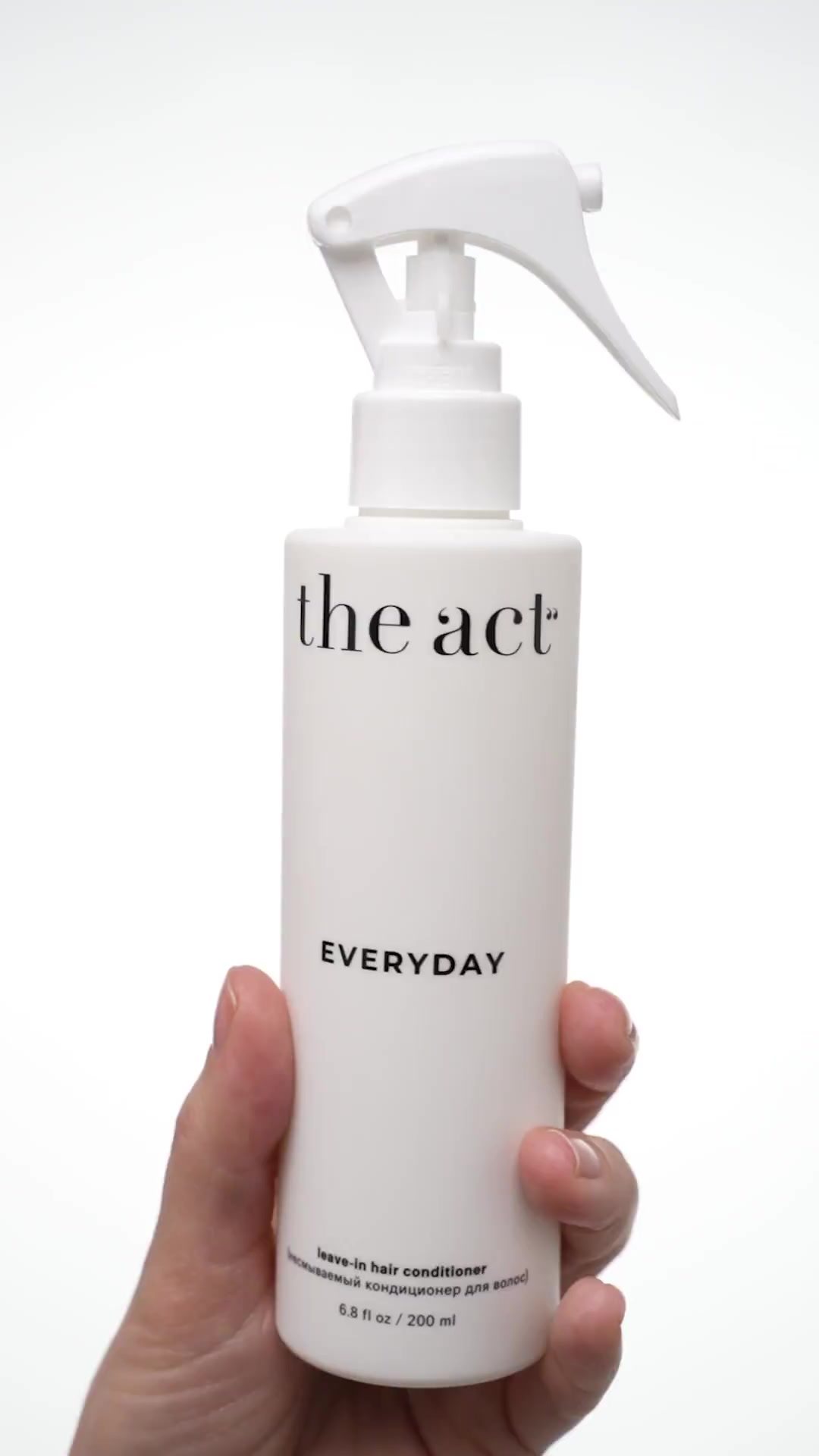 The Act labs — Профессиональный, увлажняющий и восстанавливающий термозащитный кондиционер-спрей 17 в 1 для ухода за волосами, 200 мл — фото 1