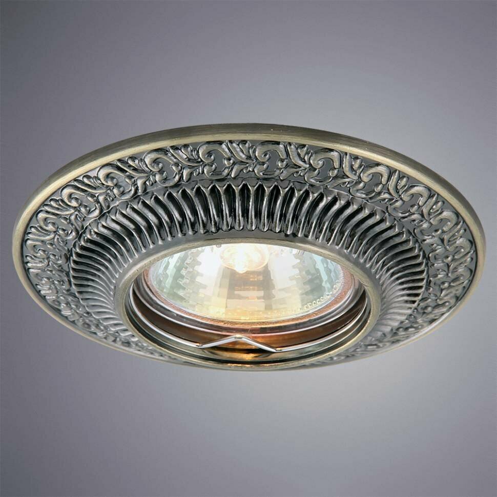 ARTE LAMP Точечный встраиваемый светильник Arte Lamp OCCHIO A5280PL-1AB