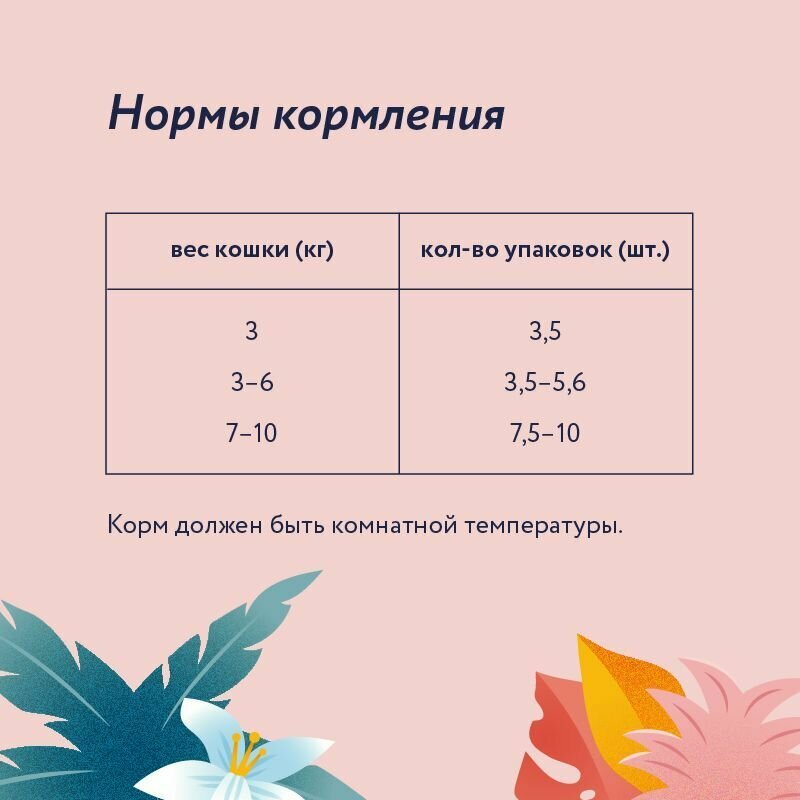 FLORIDA Паучи для кастрированных и склонных к ожирению кошек: кусочки с индейкой в соусе, 12 шт по 85 г Влажный корм — фото 1