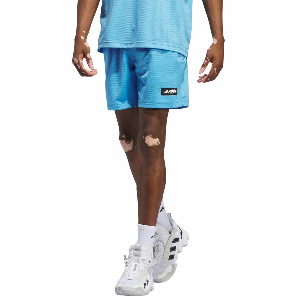 Шорты adidas Legends Shorts, размер S INT, голубой