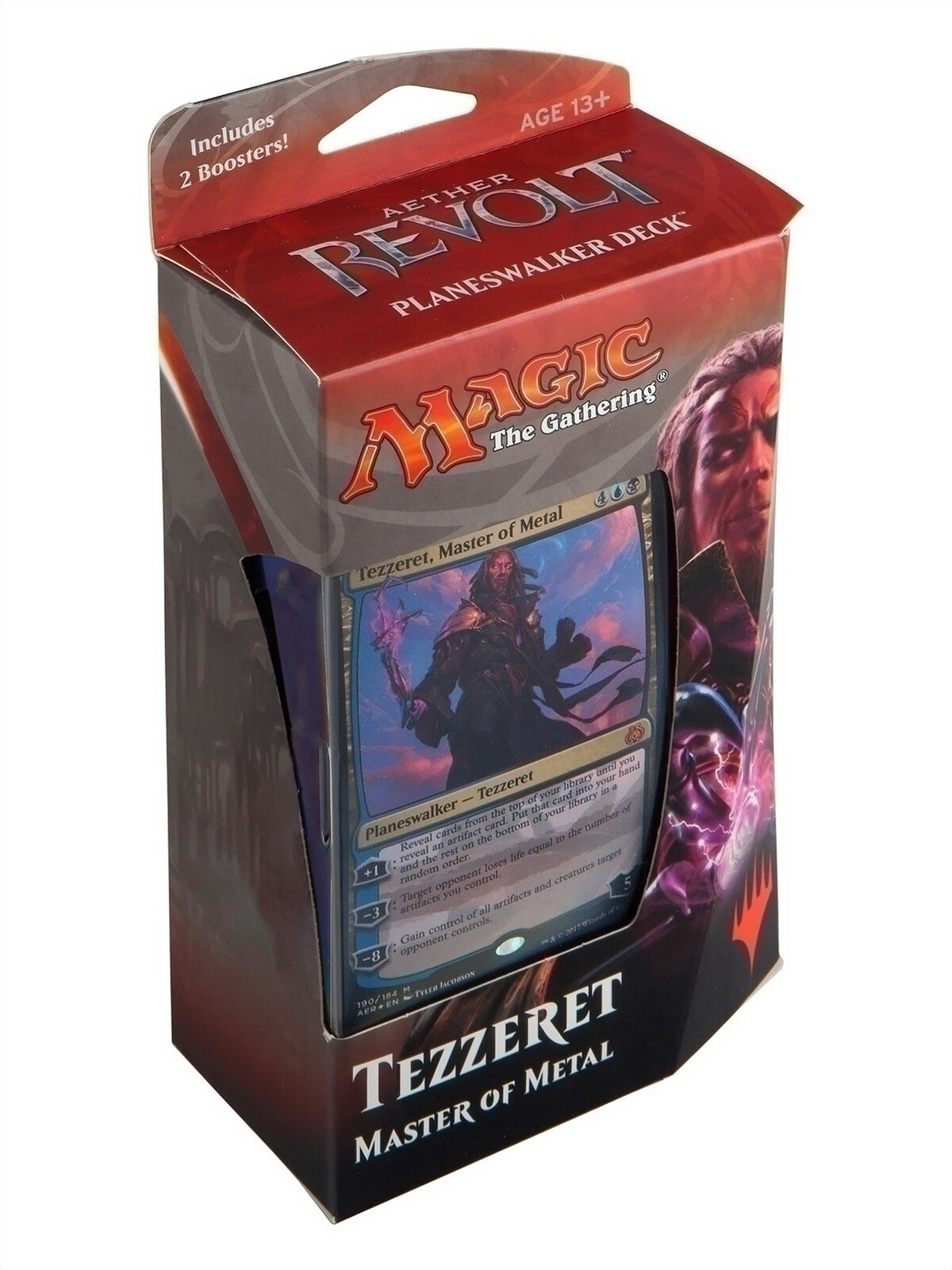 Magic The Gathering: Колода Planeswalker'а MTG Tezzeret издания Aether Revolt на английском