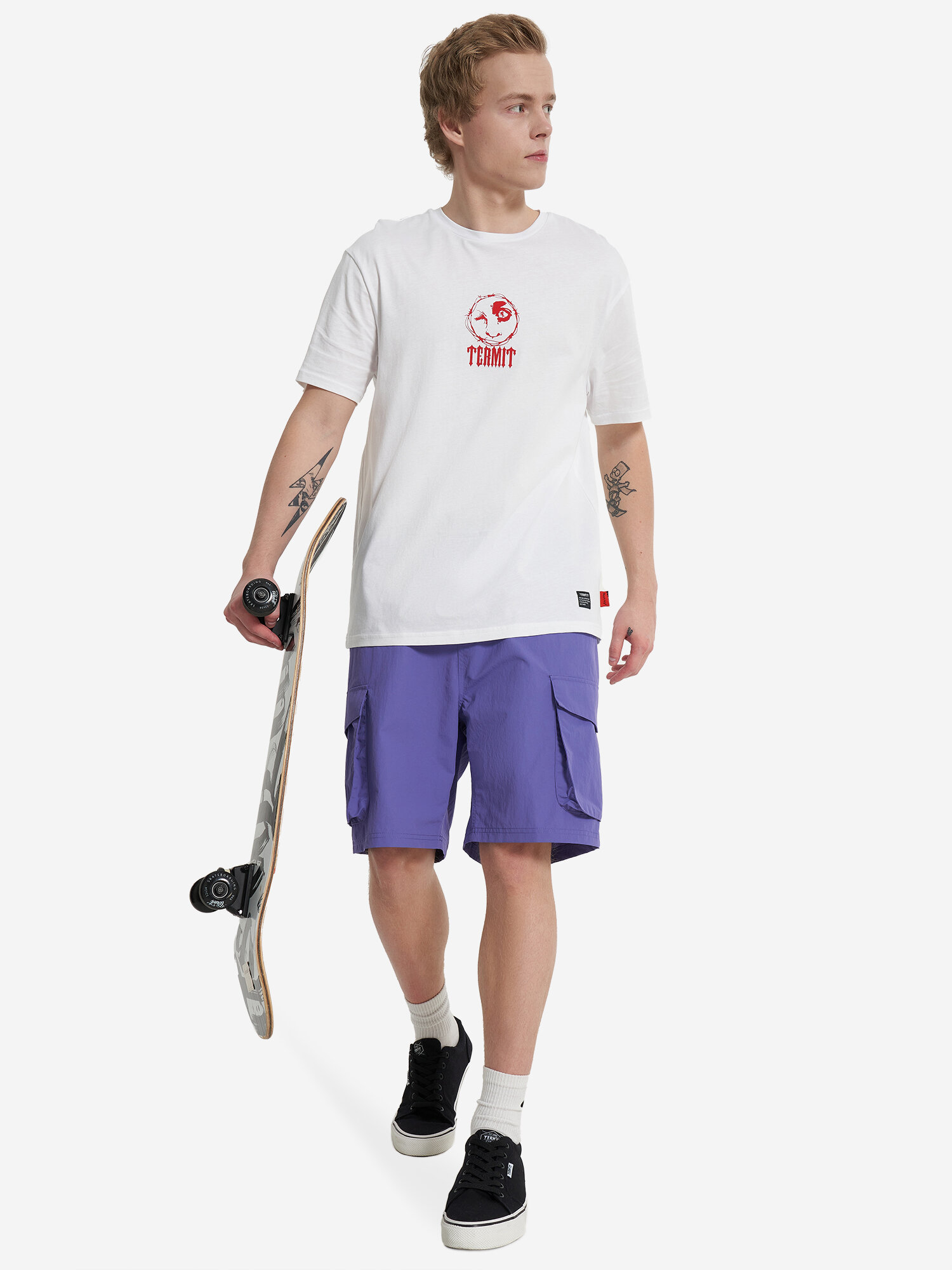 Футболка Termit, размер 52, белый, — фото 1