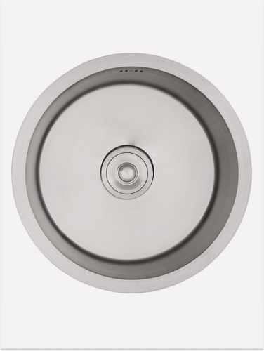 Изображение товара Мойка Gerhans K34545, нержавеющая сталь, врезная, круглая, 45x45 см