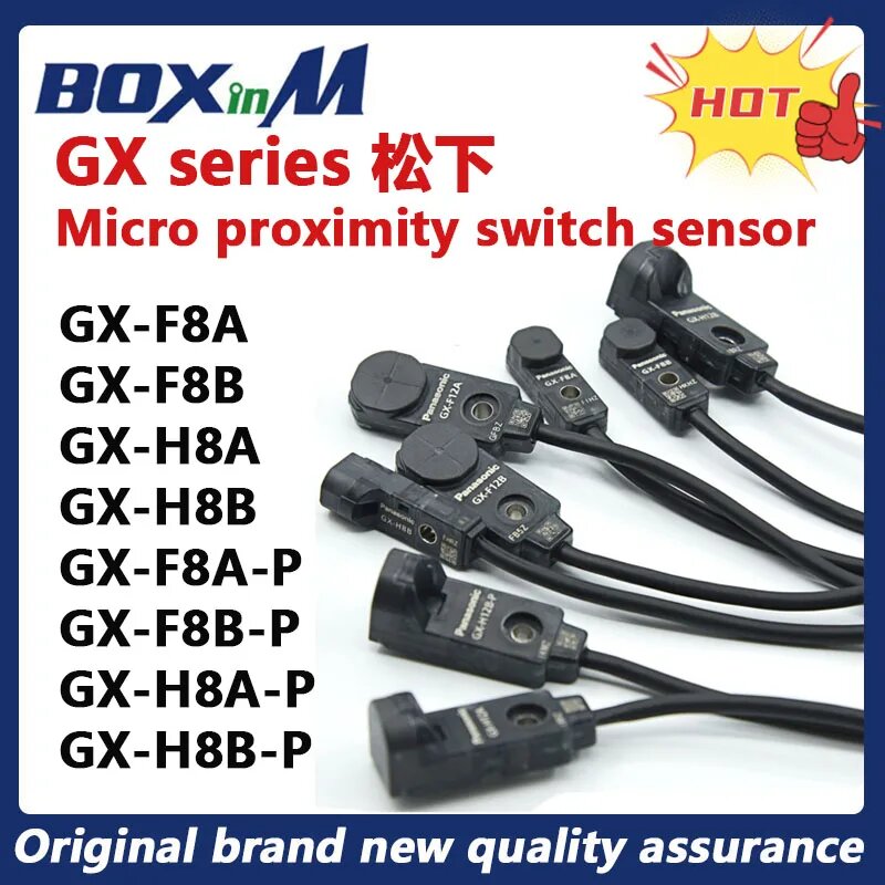 Новый оригинальный GX-F12A GX-F12A-P GX-F12B GX-F12B-P Микродатчик приближения, GX-F12B-P — фото 1