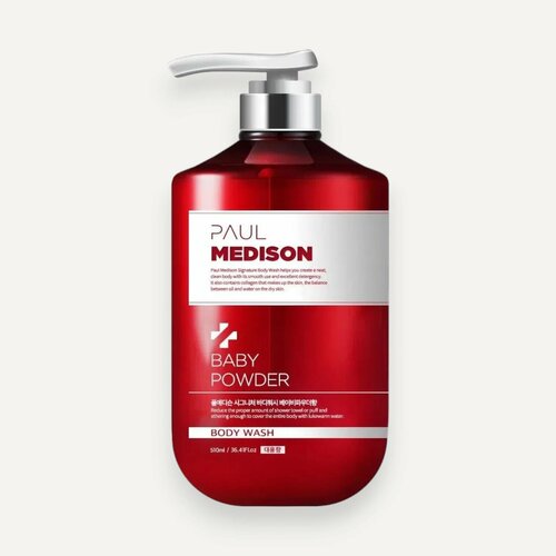 PAUL MEDISON Signature Body Wash Fruit Citrus Гель для душа с коллагеном и ароматом цитрусовых 1077мл