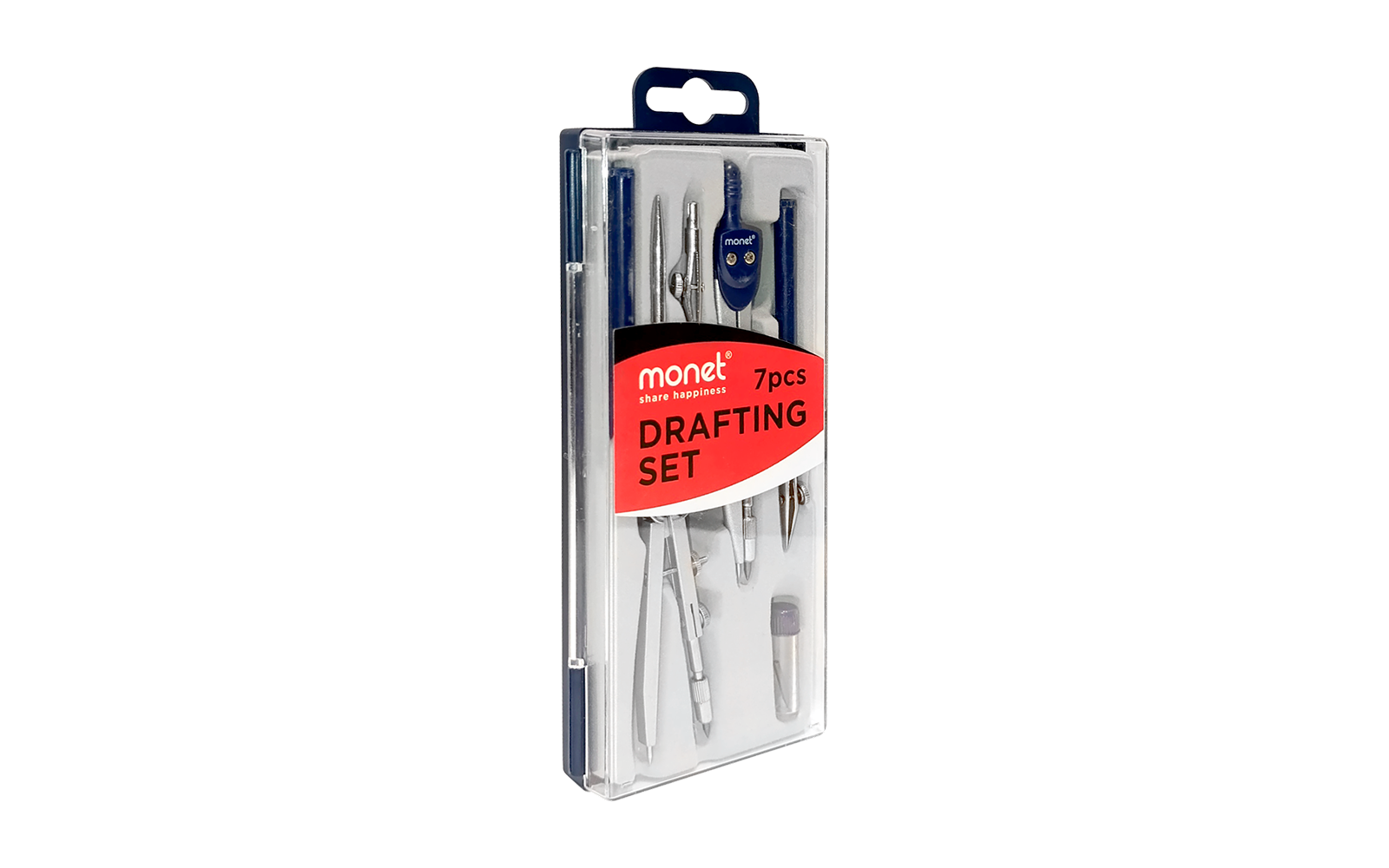 Набор для черчения Monet Drafting Set 2CO001, металл, пластик, 7 предметов