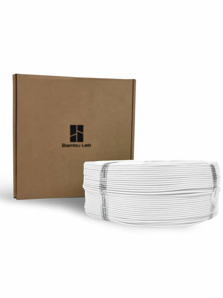 Пластик Bambu Lab PLA Basic Jade White 10100 без катушки — фото 1
