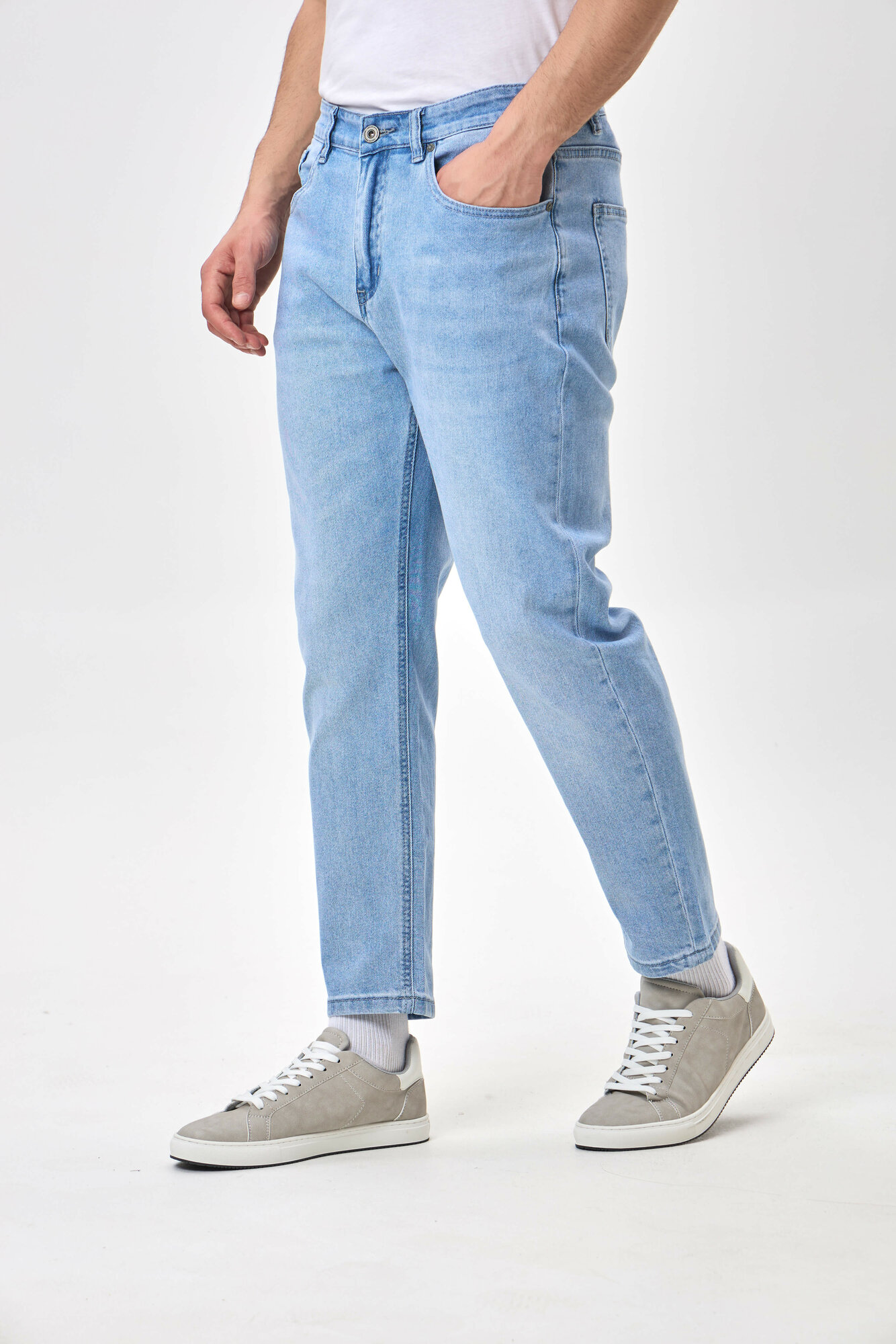 Джинсы скинни TERRA PRO, размер 33, blue — фото 1