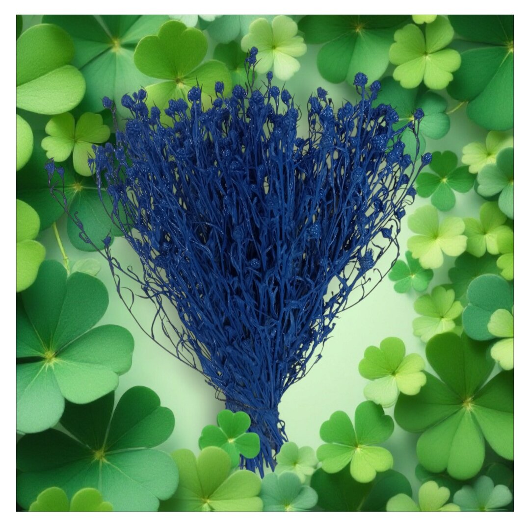 Букет синий. Василёк полевой. Для творчества рукоделия интерьера флористики