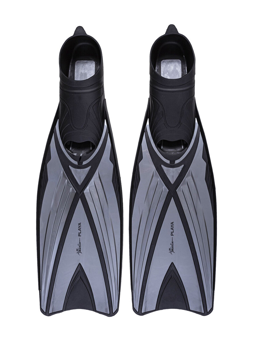 Ласты для плавания MARLIN PLAYA, SILVER, размер 40-41 (M)