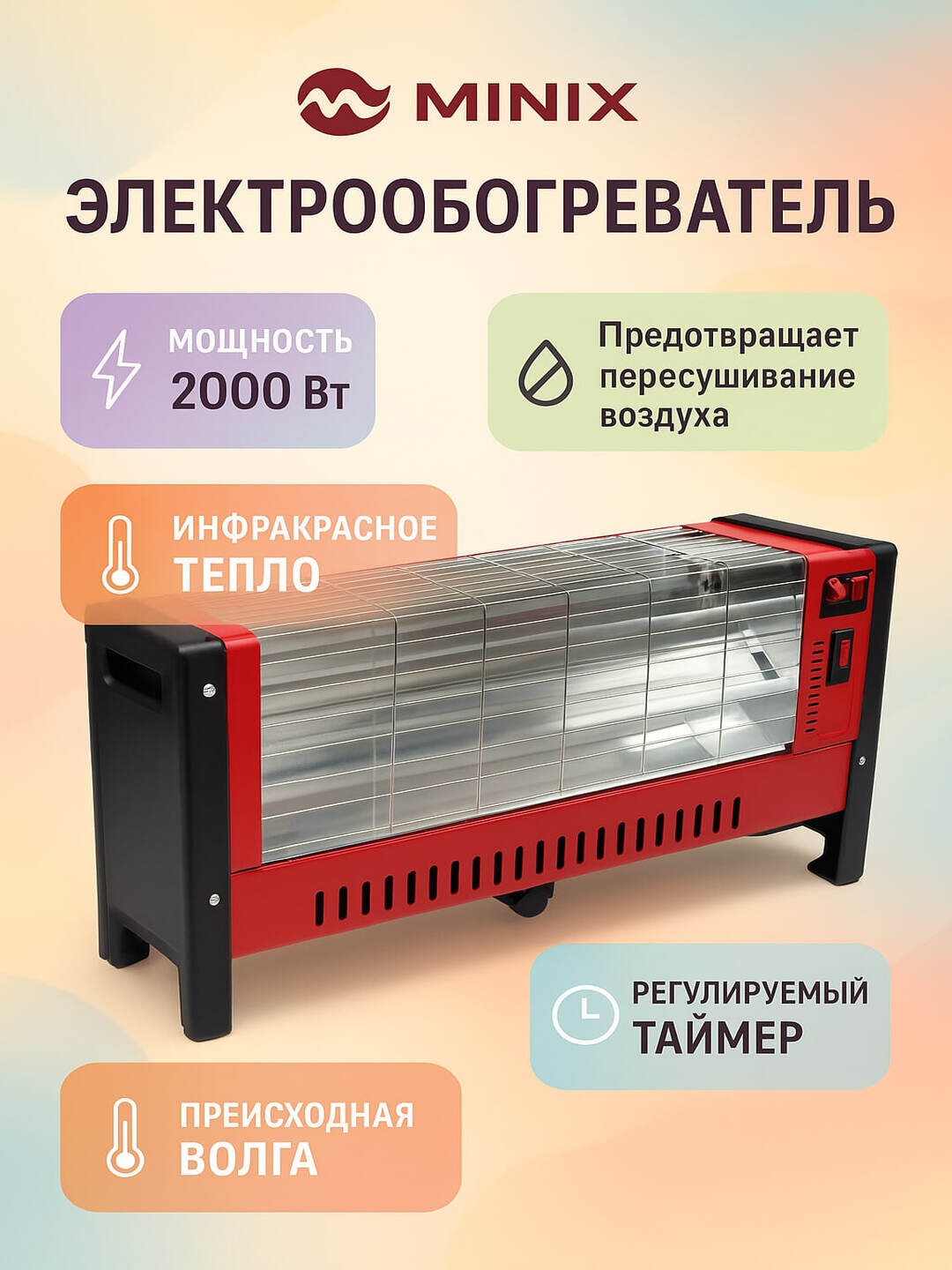 Инфракрасные керамические обогреватели, экономичные и эффективные