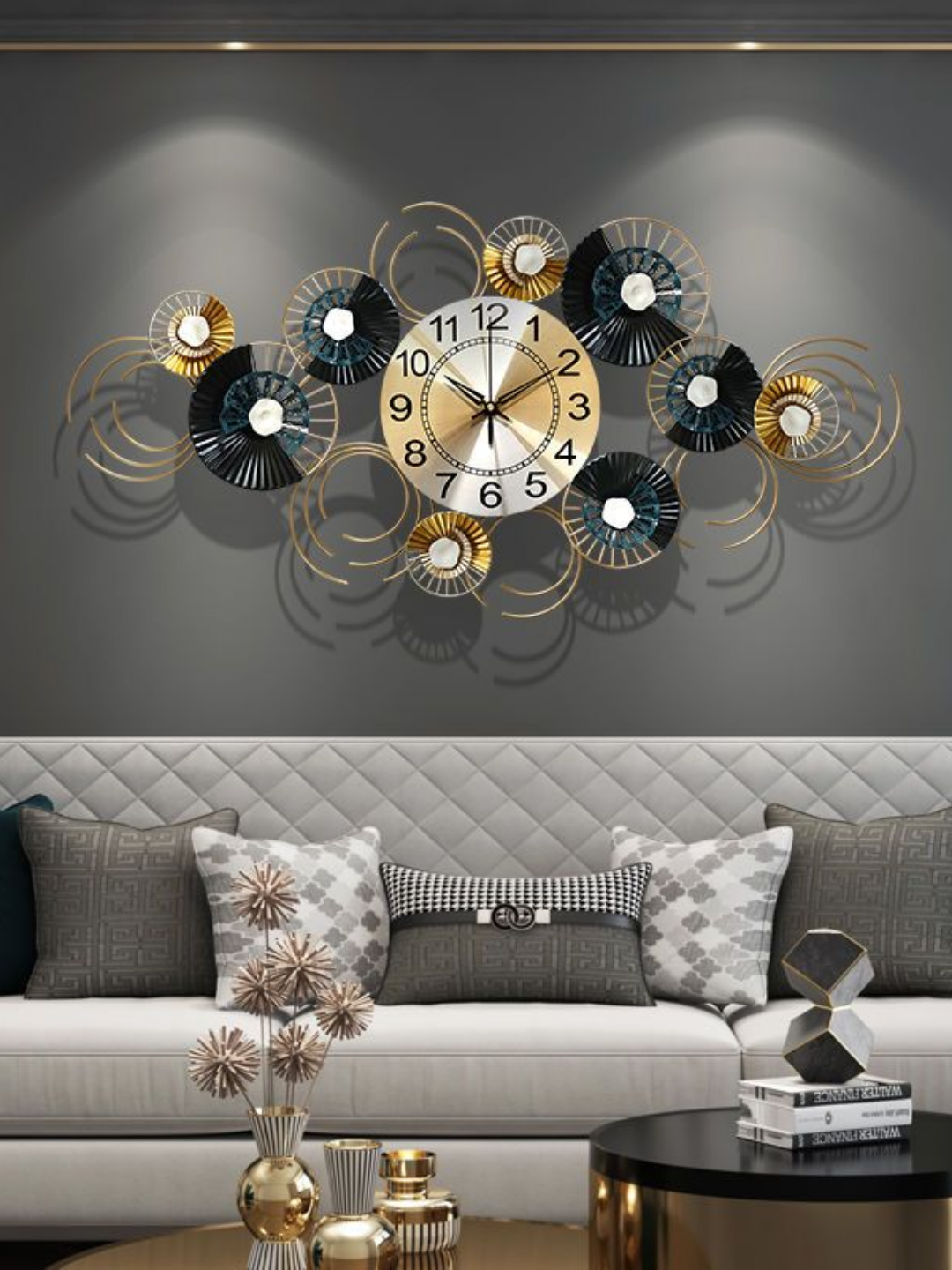Большие настенные часы для дома и офиса – стильный декор и элемент интерьера