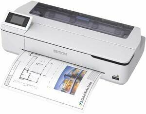 Плоттер HP Плоттер Epson SureColor SC-T3100N (А1, 24", 4-х цветный, 2400x1200dpi, USB/ Ethernet/Wi-Fi, без стенда)