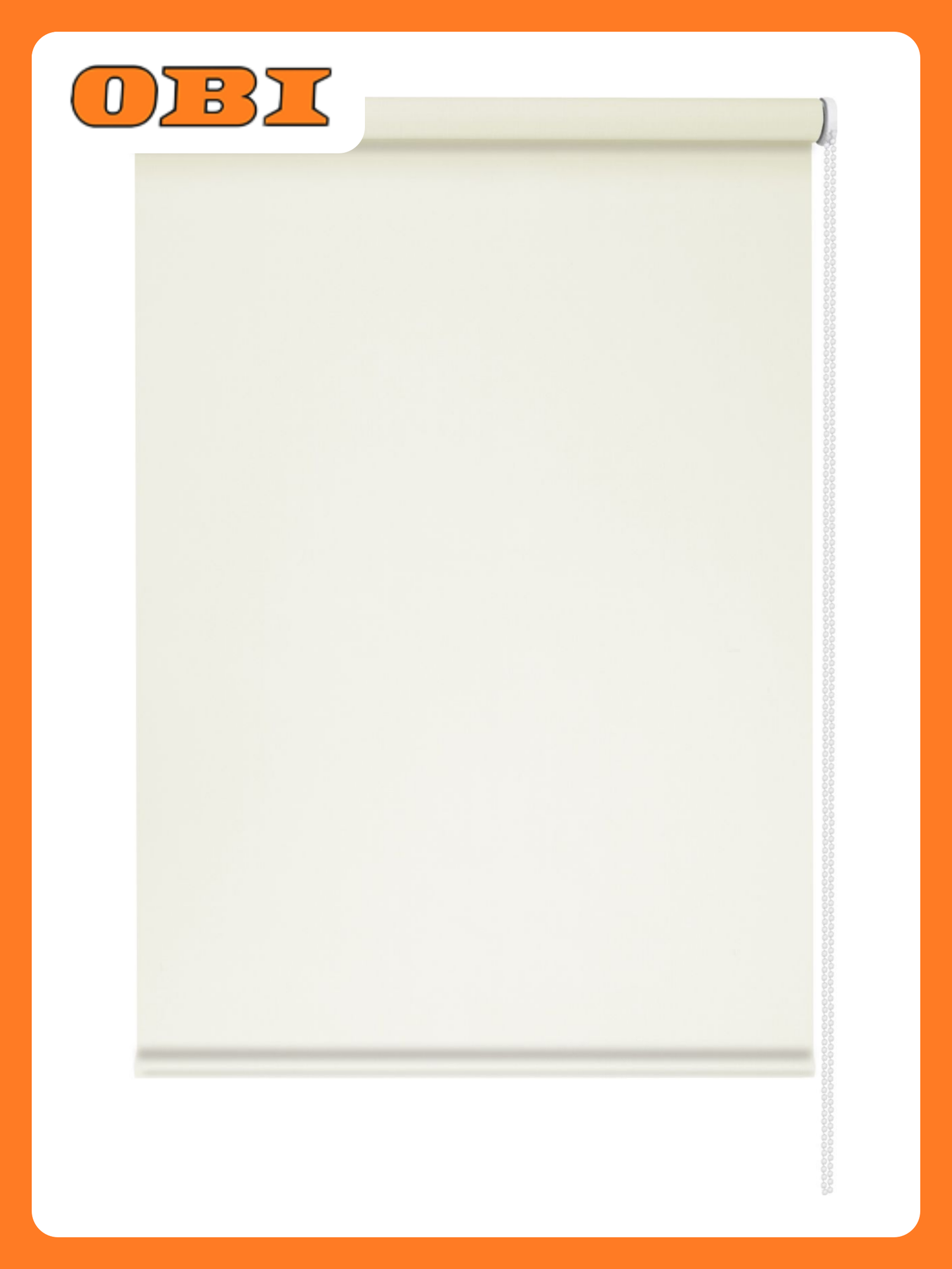 Рулонные шторы Эскар Лайт крем 60х160 см