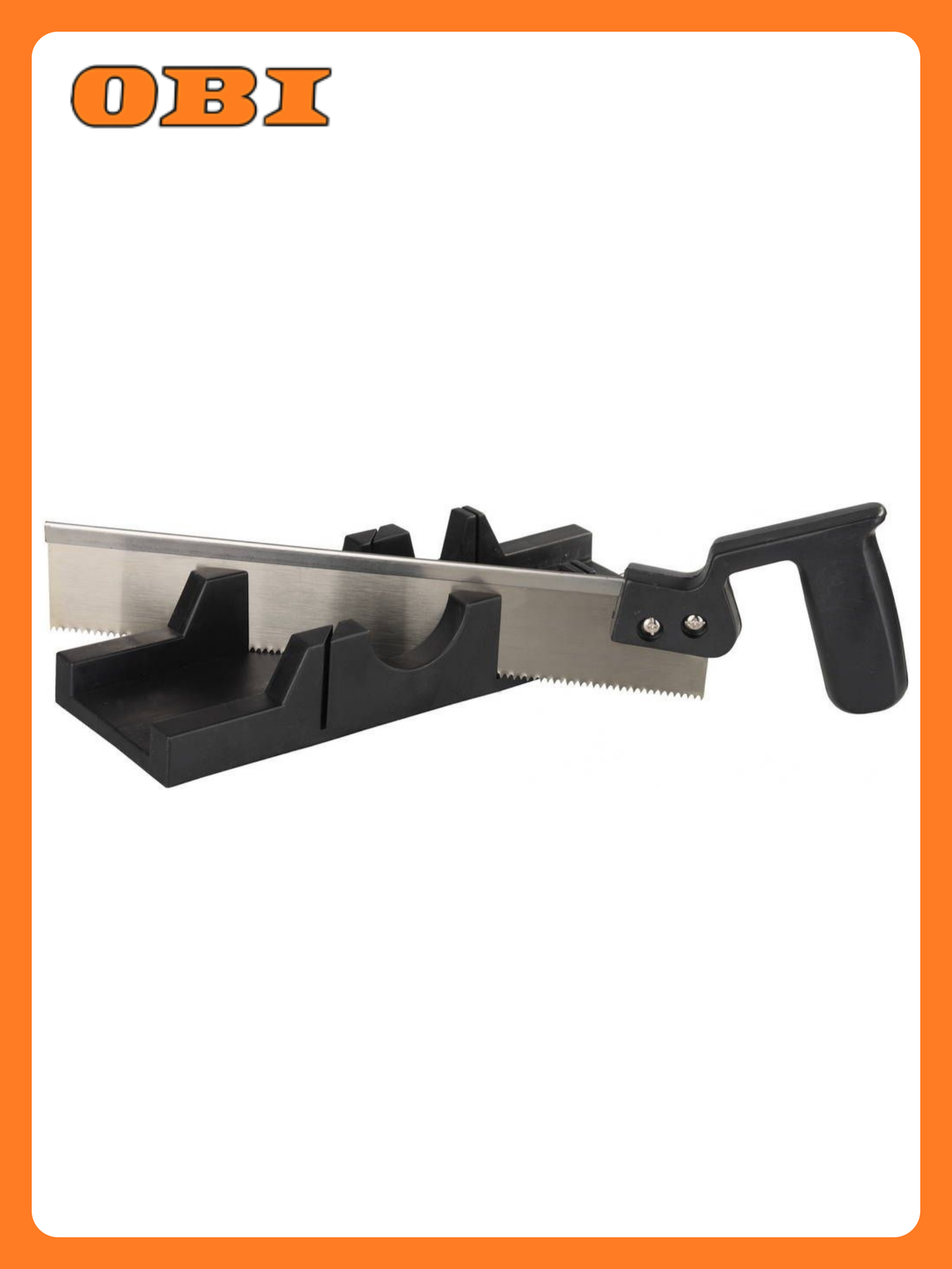 Стусло и пила STAYER MASTER 65x35/300 АБС пластик 11TPI черное