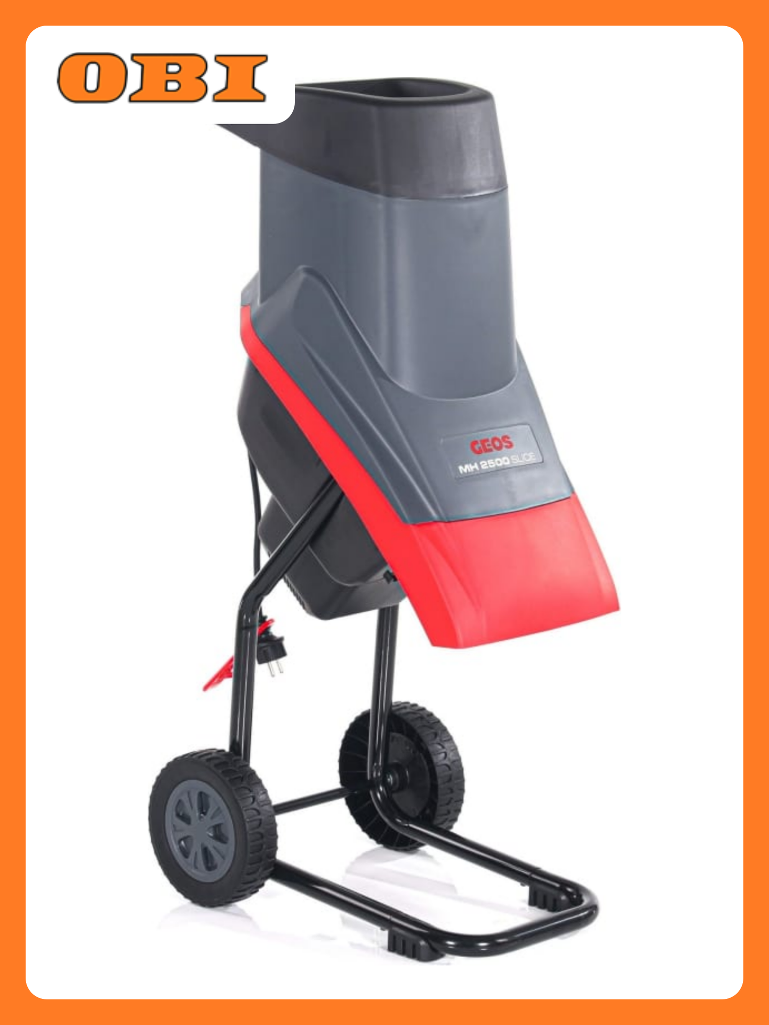 Измельчитель садовый электрический GEOS MH 2500 2500 Вт 213871