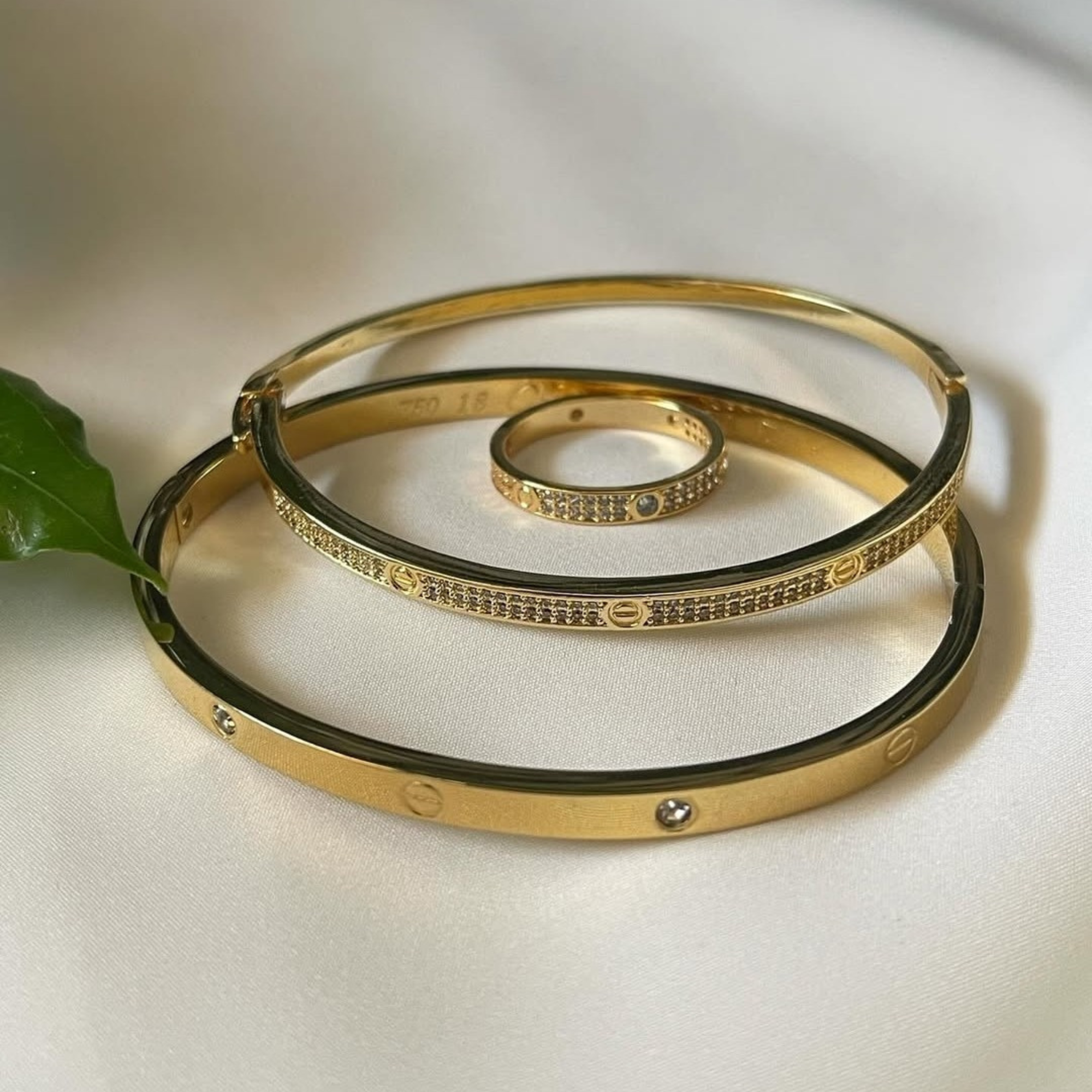 Моносерьга Carter, алланит, FJ1122ETU золотистый/серебристый — фото 1