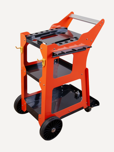 Изображение товара Тележка для сварочного аппарата WIEDERKRAFT WDK-1331, металл, поворотные колеса, 3 секции