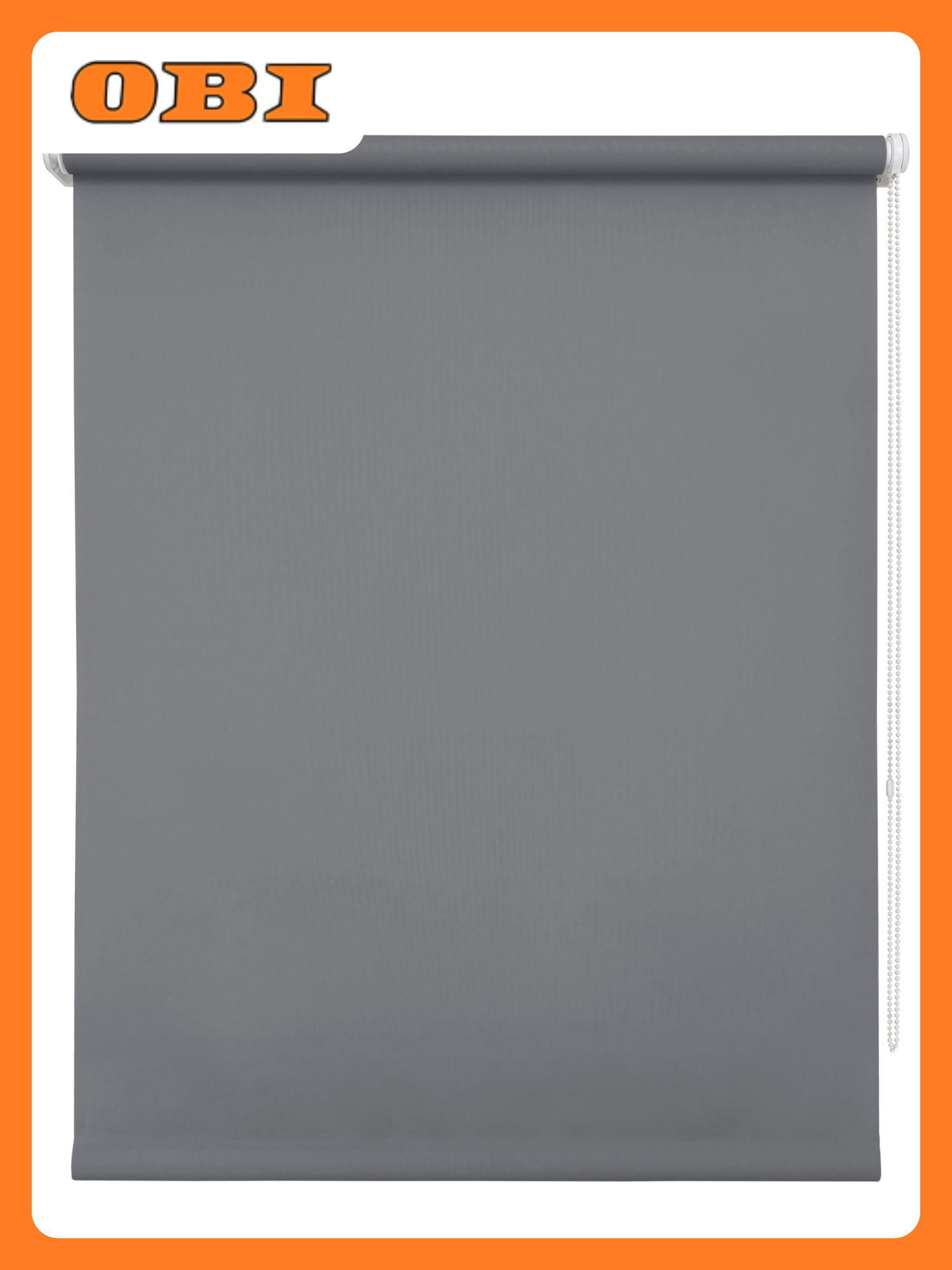 Штора рулонная комплект серая 50х175