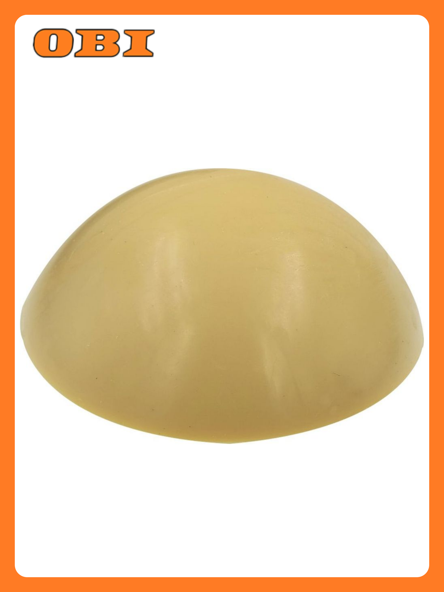 Стопор дверной настенный европартнер самоклеющийся D30 бежевый 1 шт