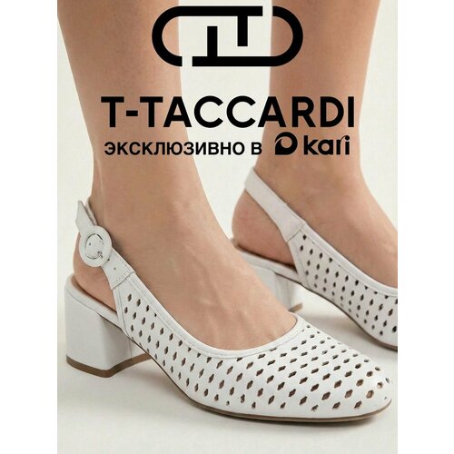 фото Туфли слингбэки t.taccardi весна-лето 2026, размер 40 р. - 25,5 см, белый
