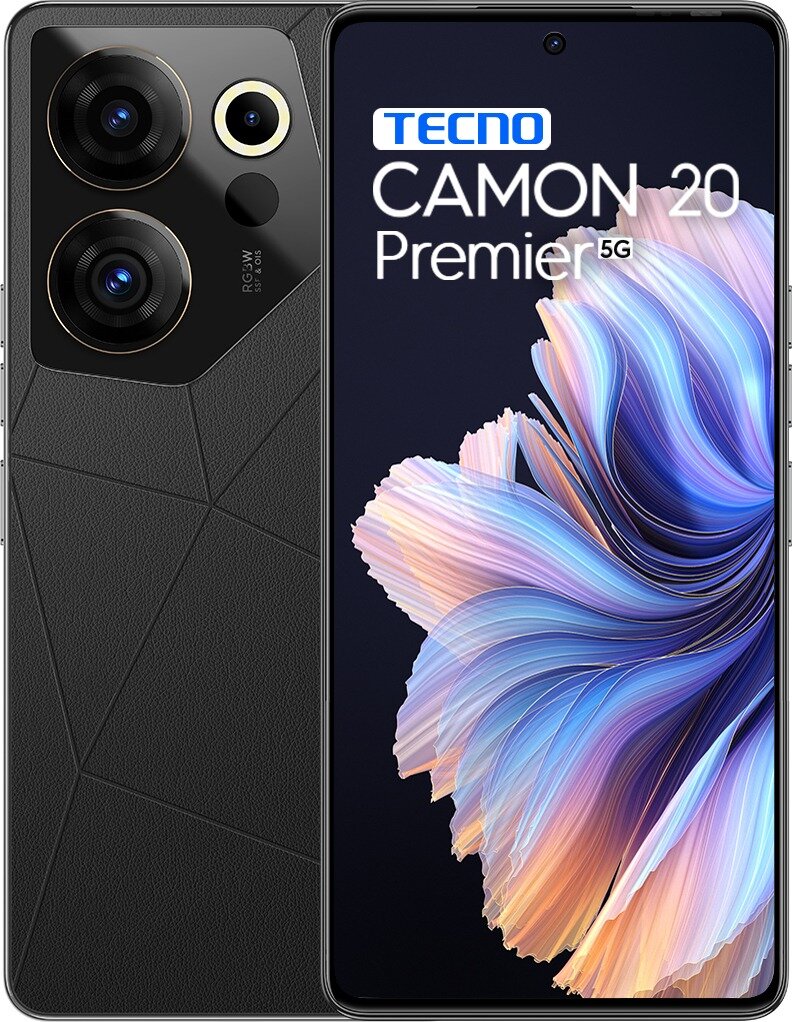 Смартфон TECNO Camon20Premier5G8/512GBBlack