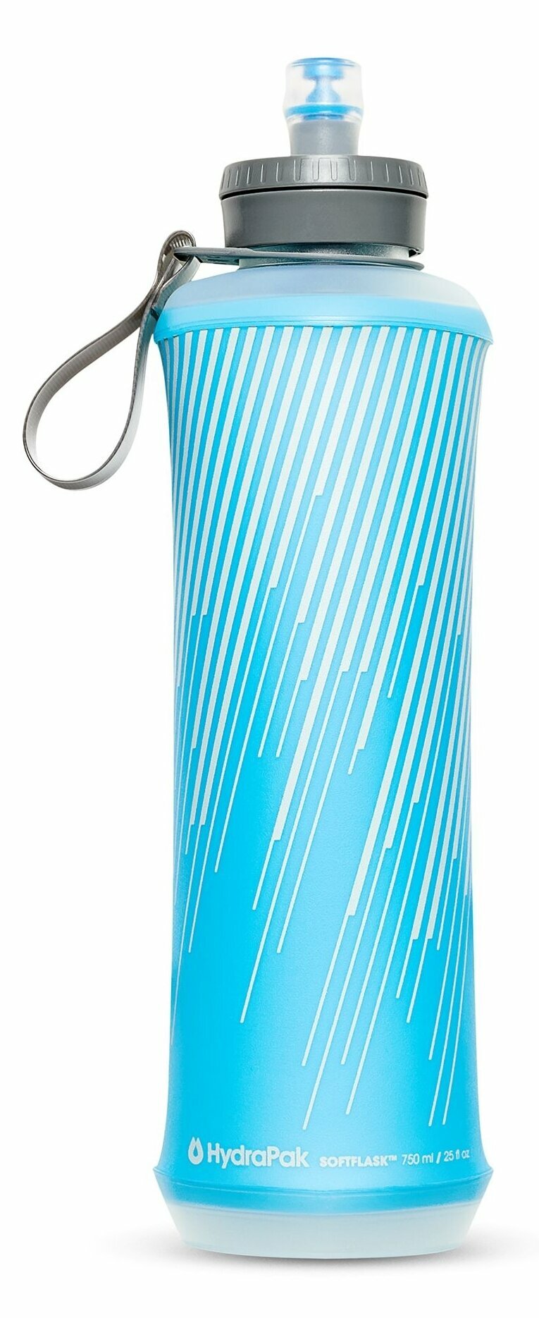 Мягкая фляга Hydrapak SoftFlask 2.0 с поилкой-клапаном Bite, 750 мл, цвет MALIBU BLUE, (B516HP)