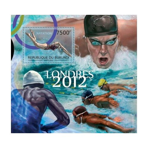 Почтовые марки Бурунди 2012г. Олимпийские игры - Лондон, Англия Олимпийские игры, Спорт MNH