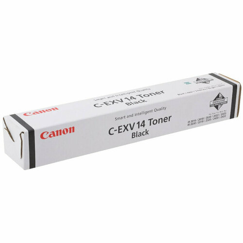 Тонер-картридж Canon C-EXV14 (0384B006) чер. для iR2016/iR2020/iR2018, 309075 тонер black c exv14 0384b006 1 туба