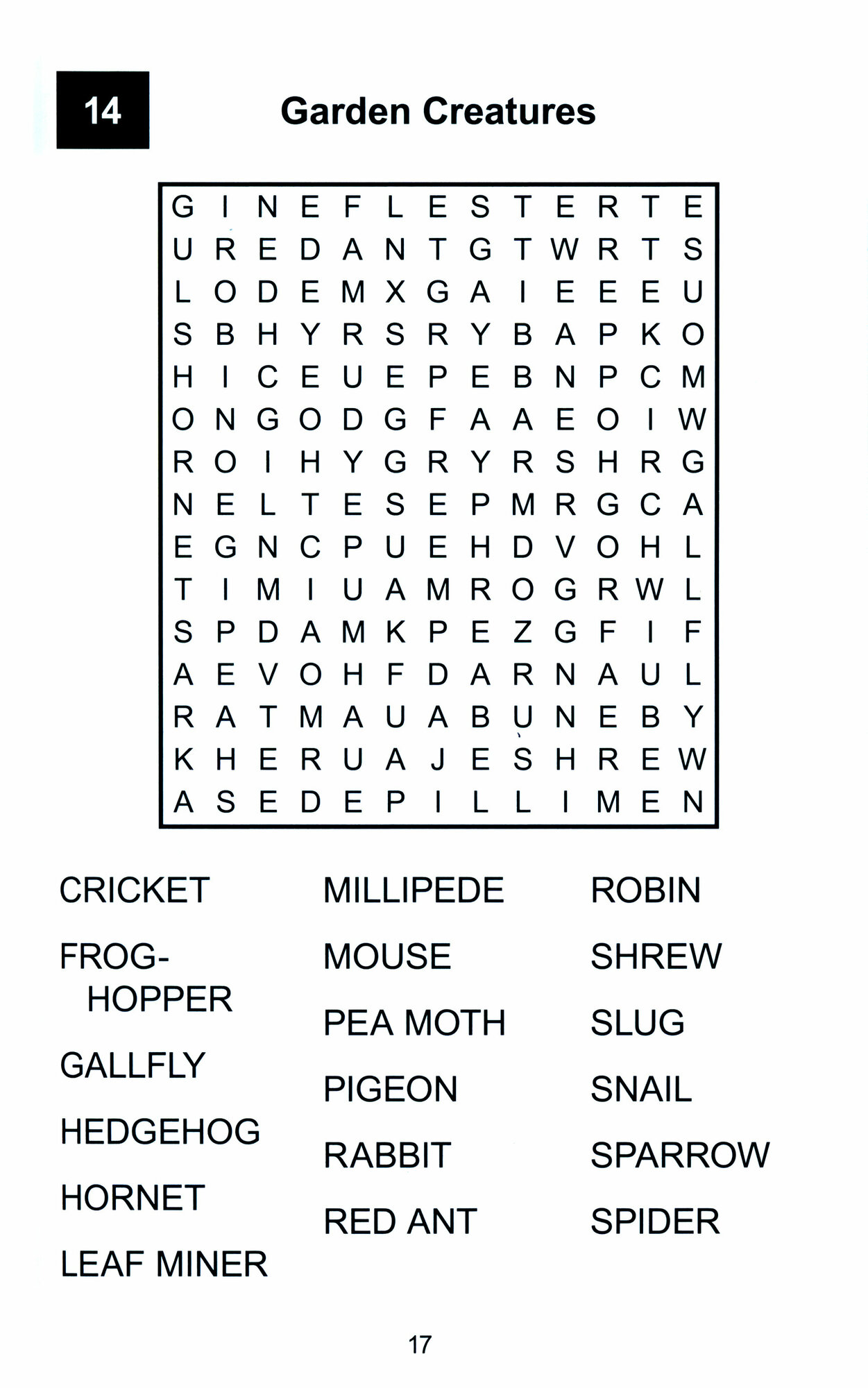 Large Print Wordsearch (Saunders Eric) - фото №2