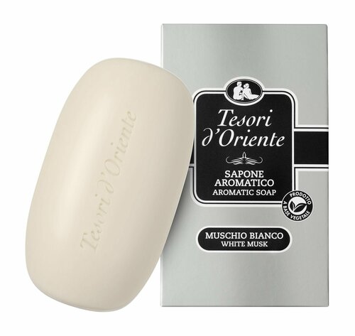 Ароматическое твердое мыло с ароматом белого мускуса / Tesori DOriente White Musk Bar Soap