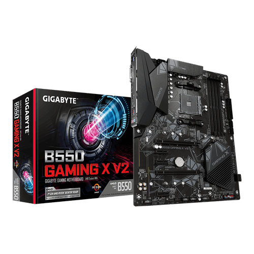 Материнская плата GIGABYTE B550 GAMING X V2, SocketAM4, AMD B550, ATX