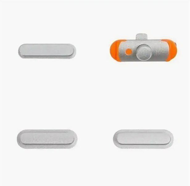 Комплект кнопок для iPad mini белые (on-off громкости блокировки)