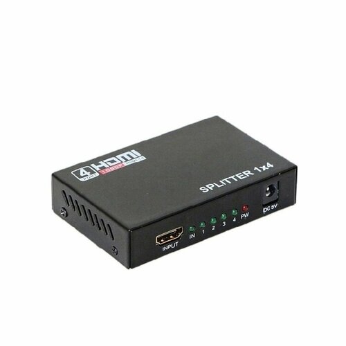 Orient HSP0104H, HDMI 4K Splitter 1-4, HDMI 1.4/3D, UHDTV 4K(3840x2160)/HDTV1080p/1080