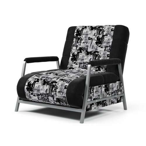 фото Кресло-тахта-шезлонг avanti 90 city prints city 1-34 (95х85х95, см 90х200) novelti rus