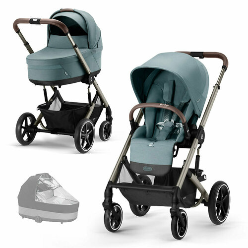 Коляска 2в1 Cybex Balios S Lux, цвет Sky Blue TPE RC